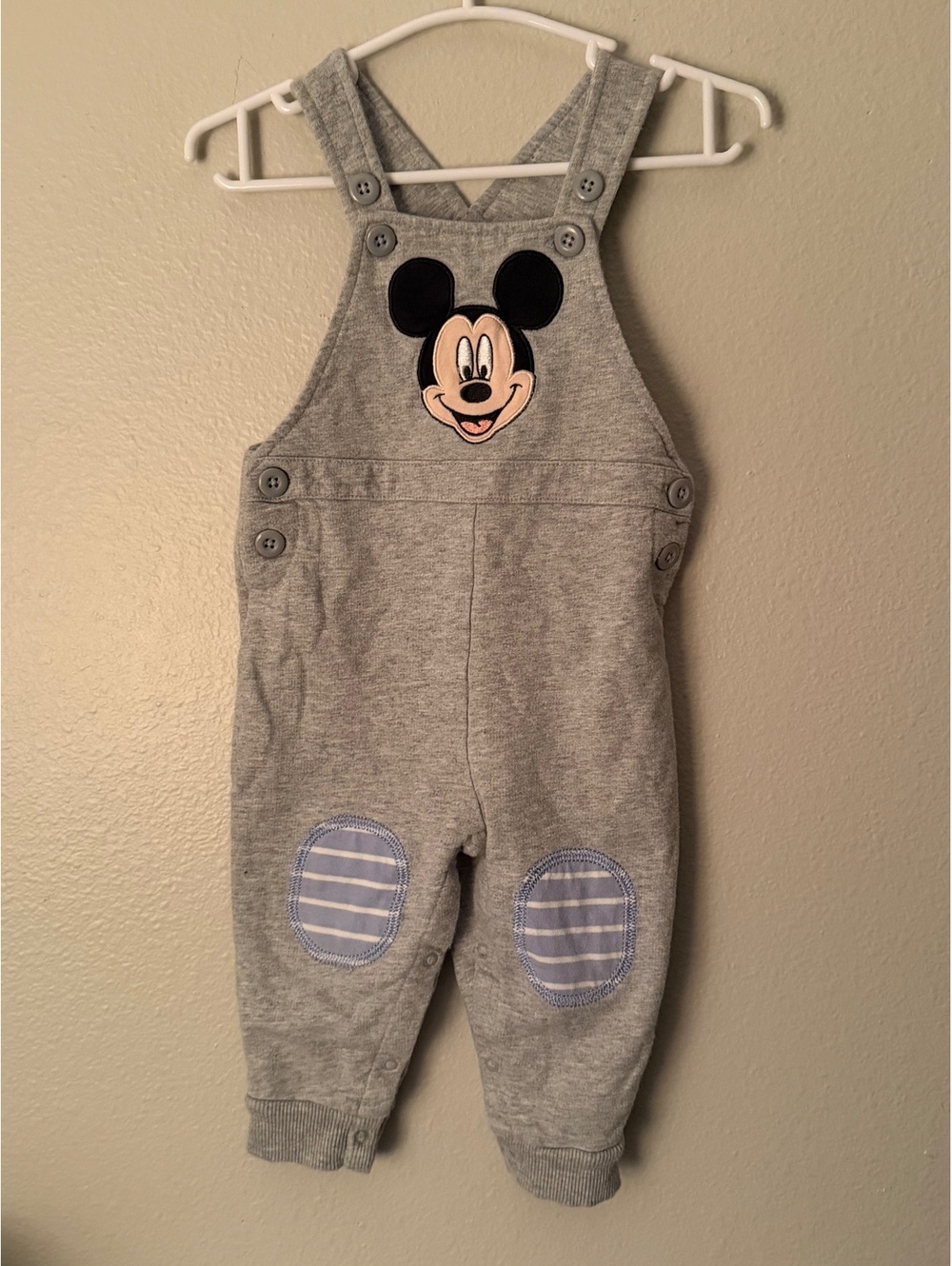 Disney Baby Mickey Mouse Overalls 9-12 Months